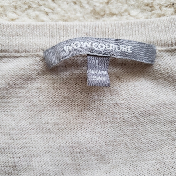 Wow Coture Sweater L - Picture 3 of 4